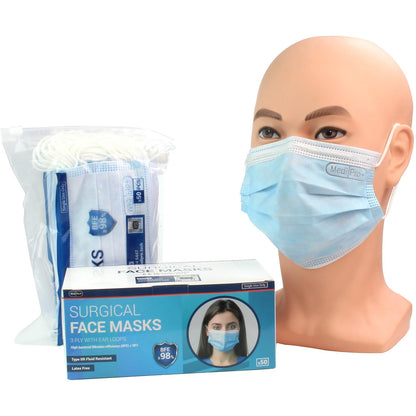 Surgical Face Masks - Type IIR Certified x 50 - MediPro