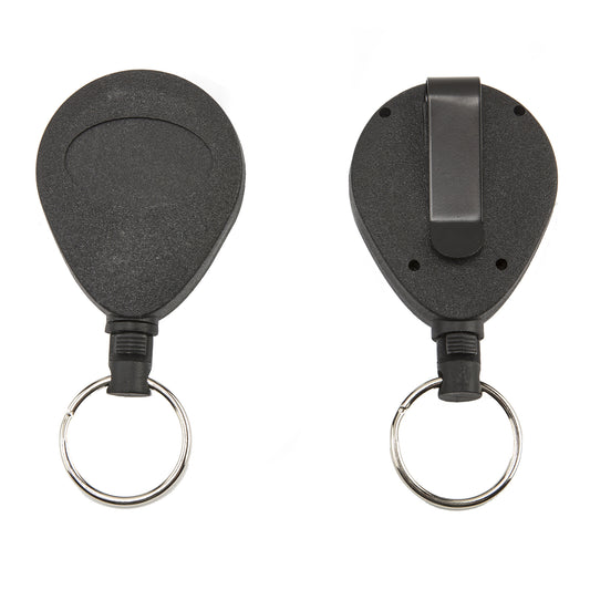 Heavy duty plastic lockable key holder with split ring - Pack of 10 - Identibadge